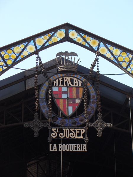 Boquería market in Barcelona